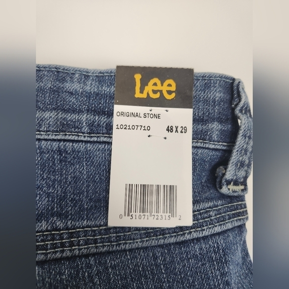 Lee Carpenter Loose Fit Straight Leg Original Stone 48x29 - Picture 8 of 11